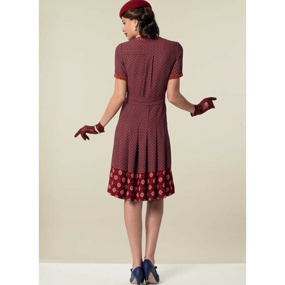 McCall's M7433 Misses 6 to 14 Archive Circa 1943 Dress Uncut Sewing Pattern New - Picture 7 of 10